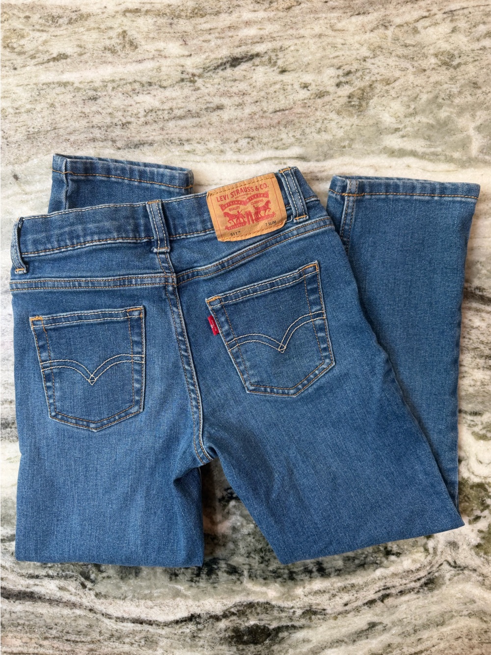 Levi's 511 Slim Kids Jeans Size 7 Youth